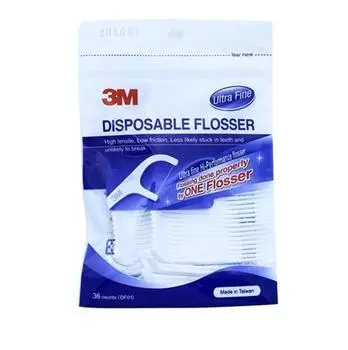 3M single line disposable dental floss 36 pieces