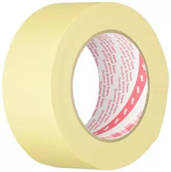 3M скотч термостойкий креповый малярный скотч 50X50 214-3MNE кремовый