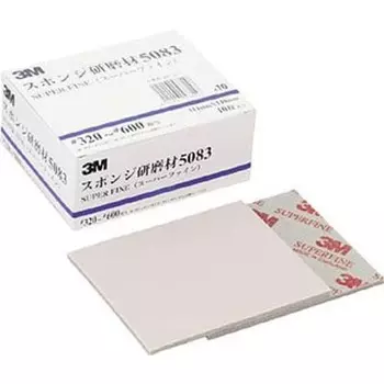 3M sponge abrasive 5083 114X140mm #320-600 equivalent 10 pieces