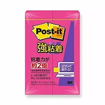 3M Strong Adhesive Rose 2 Post-it 500SS-RO 75 мм 25 мм [x упаковка]