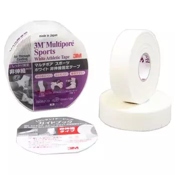 3M Taping Multipore Sports Белый 19 мм 2 тома 2980BLP19 белый