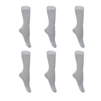3Pairs Silk Men Business Silk stockings Nylon Men s Transparent Sexy Socks Breathable Summer white-3pairs