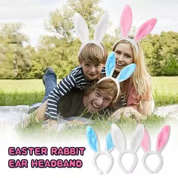 3PC Easter Adult Children Hairband Ear Headband Hairband Hair Accessories
