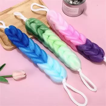 3 шт. отшелушивающий шарик для ванны, скраб, ванны для ухода за кожей, полотенце для очистки тела, сетка для душа