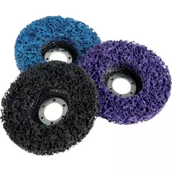 3Pcs4.5inch Paint Removal Disc Quick Stripping Discs Multipurpose Rust Remover Wheel Wear-Resistant Paint Stripper Angle Grinder 115mm