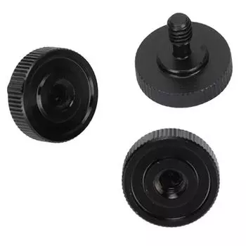 3Pcs 14 Inch Thumb Screw Aluminum Alloy Screw Camera Quick Release Screw for Camera L Bracket