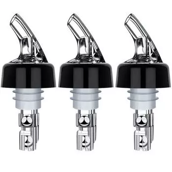 3pcs 30ml Automatic Measured Bottle Pourer Quick Shot Spirit Drinks Wine Cocktail Dispenser Bar Tool Wine Pourer