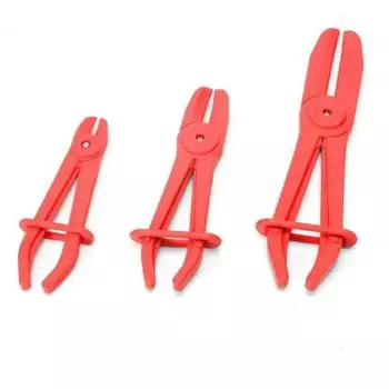 3pcs Anti-slip Hose Pliers Hose Clamp Removal Brake Fuel Water Line Clamp Pliers Car Repair 3pcs
