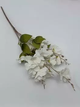 3PCS Artificial Flower Magnolia Stems Magnolia Fake Flowers 65CM Real Touch Magnolia Flowers Branch for Office Vase Table Centerpiece Home Decor белый