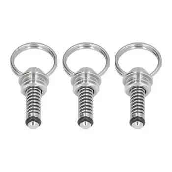 3PCS Beer Keg Relief Valve Replacement 304 Stainless Steel Keg Lid Pressure Release Valve