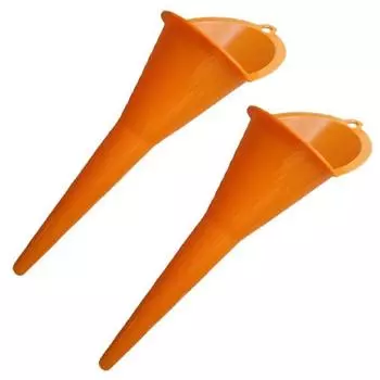 3pcs Car Long Stem Funnel Gasoline Oil Fuel Filling Tools Anti-splash Plastic Oil Funnel Motorcycle Refueling Tool Parts