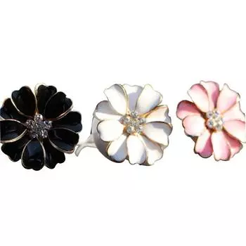 3pcs Car Outlet Vent Perfume Clips Car Air Freshener Conditioning Aromatherapy Small Daisy Interior Decoration Accessories