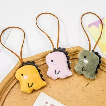 3 шт. Карточка с именем динозавра из мультфильма, плюшевая маленькая кукла, наклейка с именем, сумка, вешалка, детский сад, День защиты детей, декоративные аксессуары 11cm-30cm