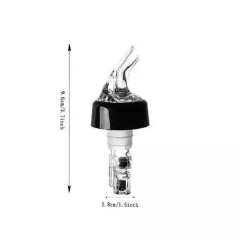 3pcs Decanter Wine Measuring Device Wine Spout 30ML Wine Baijiu Oi Device Bottle Stopper Automatic Measured Bottle Pourer