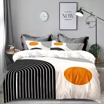 Набор пододеяльников из 3 предметов, Золотая пудра, Бабочка, Принт афроамериканской черной девушки, Постельное белье, Мягкий удобный пододеяльник US Queen228x228cm