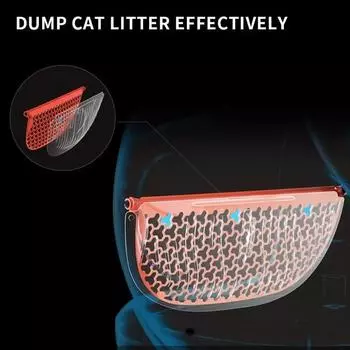 3Pcs Exclusive for PETKIT PuraMax Self-Cleaning Cat Litter Box Automatic Cat Litter Box Filter Mesh One Click Cat Litter Remover белый