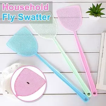 3pcs Fly Swatter Thickened Plastic Fly Swatter Mosquito Pest Control Insect Killer Home Kitchen Accessories