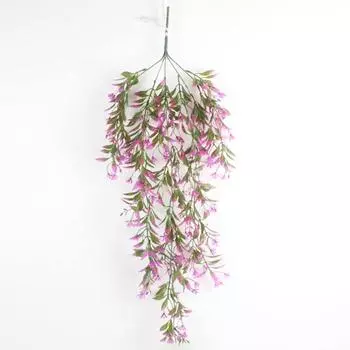 3Pcs Green Fake Plant Artificial Ivy Leaf Vine Wall Hanging Home Garden Bathroom Wedding Decor DIY Christmas Decorations Accessories белый