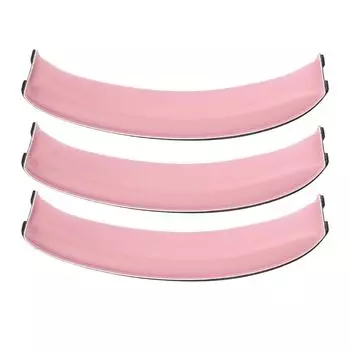 3PCS Headphone Headband Pad Soft Protein Leather DIY Headphone Head Cushion Replacement for HECATE розовый