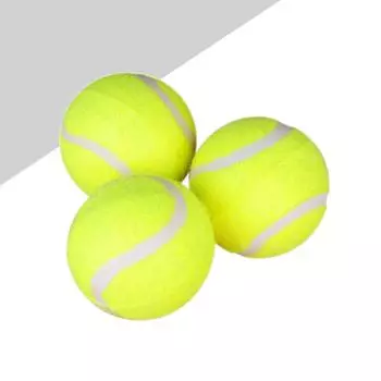 3шт. Теннисные мячи с высокой эластичностью. Тренировочные теннисные мячи. Теннисные мячи для тяжелых условий эксплуатации.
