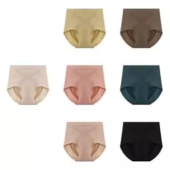 3Pcs High Waist Postpartum Body Shaper Shapewear Butt Lifter Briefs Postpartum 3Pcs Color Random