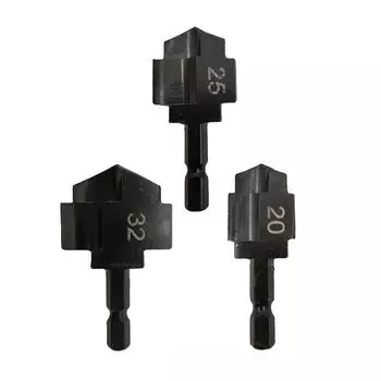 3pcs Hole Opening Water Pipe Expansion Drill Plumber Puncher Plumber Repairing 3pcs/set