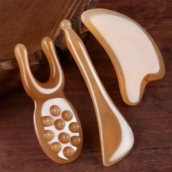 3PCS Hot Resin Face Guasha Massage Reduce Puffiness Relaxing Gua sha Spa Massager Nose Lifting Massage Scraper Body Facial Skin