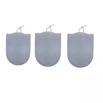 3PCS Kitchen Reusable Non-Stick Silicone Kneading Dough Bags Multifunctional Dough Mixing Bag for Bread Pastry Pizza S