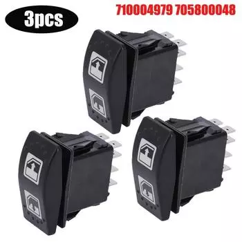 3Pcs Left Hand Side Power Window Switch For Can-Am Defender HD8 HD10 2016-2020