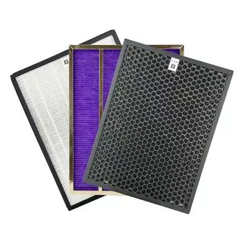 3 шт. / Лот AC4141 AC4143 AC4144 Комплект фильтров для Philips AC4072 AC4074 AC4083 AC4084 AC4085 AC4086 Запчасти для очистителя воздуха CHINA