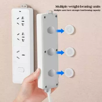 3pcs Magnetic Remote Control Hooks Wall Mounted Magnet Holder Fridge Sticker Hook Home Storage Organizer