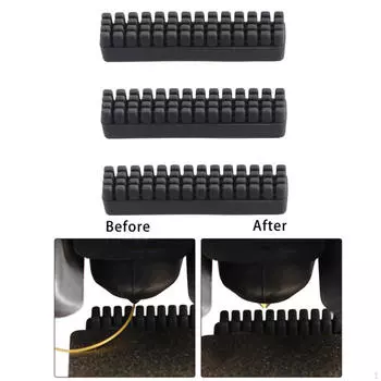 3Pcs Nozzle Silicone Brushes, Replace, Easy to Use Accessories 3D Printer Cleaner Tools for