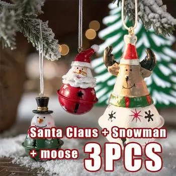 3pcs Oversized Christmas Tree Hanging Decorations, Snowman, Perfect for Christmas Tree Decoration, Holiday Party Ornaments, and Home Christmas Decor
