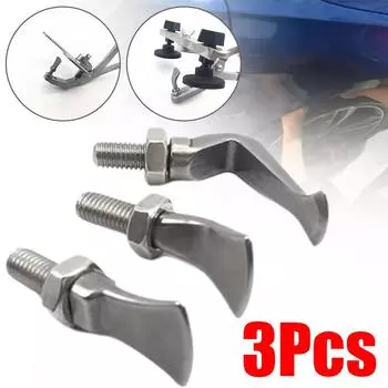 3Pcs Pliers Tips, Sheet Metal Car Door Body Edge Crimp Plier Head Replacement, Professional Dent Repair Pliers Head Accessories