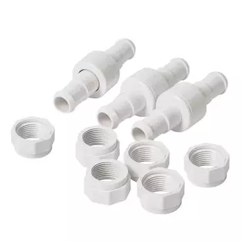 3Pcs Pool Cleaner Ball Bearing Swivels D20 Hose Ball Bearing Swivels Replacement Hose Swivels for 180 280 380 3900