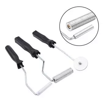 3Pcs/Set Fiberglass Bubble Paddle Laminating Roller Tool Kit For FRP Mould Resin