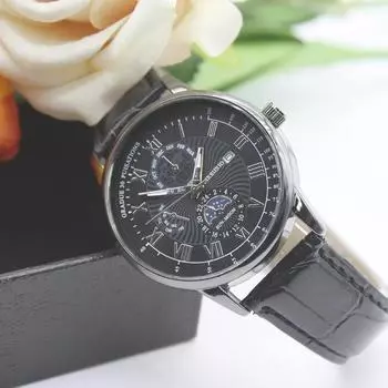 3pcs Set New Watch Man Leluxury Sunglasses Cardholder Men s High-end Trend Quartz Watch for Boyfriend Gift Outdoors