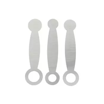 3Pcs Stainless Steel Musical Instrument Wrench Clarinet Leveling Tool Flute Piccolo Maintenance 3pcs
