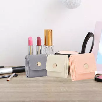 3Pcs Travel Jewelry Roll Organizers Foldable rage Bags Holder Multifunctional Small s Case for