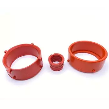 3Pcs Turbo &Amp; Breather Intake Seal Kit For Om642 A6420940480 A6420940080