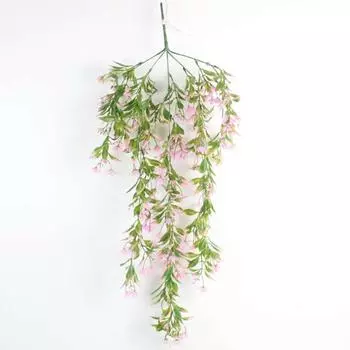 3Pcs Wall Hanging Green Artificial Ivy Leaf Vine Fake Plant Home Garden Bathroom Wedding Decor DIY Christmas Decorations Accessories белый