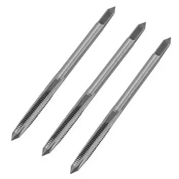 3PcsSet M3M4M5 Bearing Steel Hand Thread Tap Screw Taps Tool(M5)
