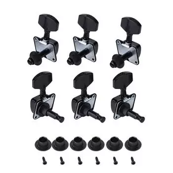 3R 3L полузакрытые металлические колки, колки для настройки струн, колышки-тюнеры для народной гитары