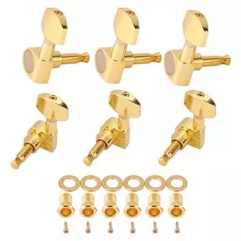 3R 3L Закрытые колки из цинкового сплава для настройки струн Колки для гитары FolkElectric