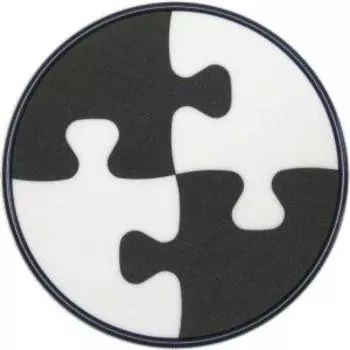 3rd WEB Miscellaneous Shop Pale Can Cushion Holstein/Navy