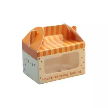 3шт 1:12 миниатюрных кукольных коробок для десертов, тортов, тостов, упаковочная коробка, кукольный домик, декоративная игрушка(Только коробка)