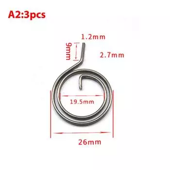 3шт 26 мм 27 мм 28 мм плоская проволока дверной замок ручка пружинная катушка инструменты для двери