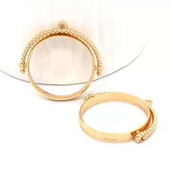 3шт 360 градусов вращающаяся эпоксидная круглая модель сплава рамка DIY ювелирные аксессуары G