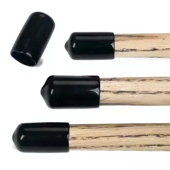 3шт/6шт бильярдный кий головка резиновый защитный чехол черный восьмерка снукер бильярдный кий наконечник влагонепроницаемый колпачок бильярдные принадлежности 14mm-3pcs