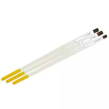 3шт акриловый маникюрный салон ручка кончики УФ-гель Builder набор кистей для дизайна живописи